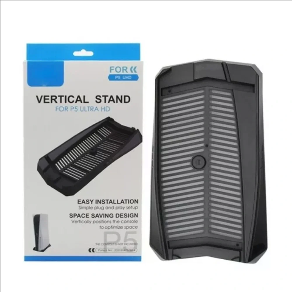 Cooling Stand for Playstation 5 ps5 Ultra HD Black Vertical new in box
